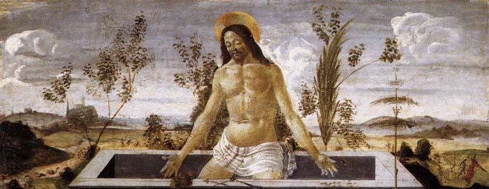 Christ in the Sepulchre, Sandro Botticelli